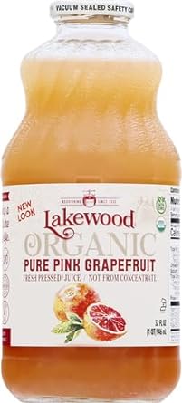 Lakewood Organic Fresh Pressed Pure Pink Grapefruit (1 X 32 FL OZ)