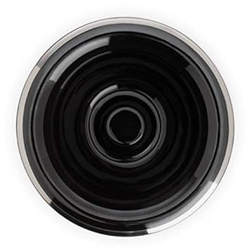 Mühle Black Porcelain Shaving Dish Bowl For Classic Wet Shaving