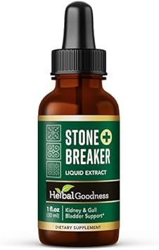 Herbal Goodness Stone Breaker - Chanca Piedra for Kidney Health - 1 Bottle (1oz)