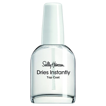 Sally Hansen Insta-Dri®, Dries Instantly Top Coat, Quick Dry, Long Lasting, Streak-Free Shine, Clear Nail Polish