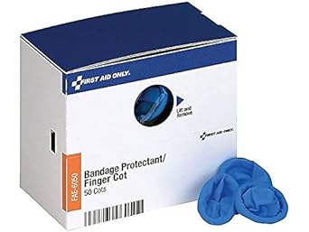 First Aid Only FAE-6050 SmartCompliance Refill Finger Cots, 50 Count : Health & Household