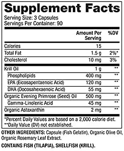 Dr. Mercola Essential 3 For Women (90 Servings), Krill Oil For Women, Ubiquinol 150 Mg, Complete Probiotics For Women, Supports Digestive, And Immune Health*, Non Gmo, Gluten Free, Soy Free