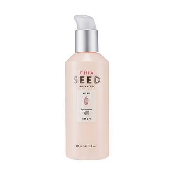 The Face Shop Chia Seed Hydro Lotion | Soft Hydrating Lotion For Skin Moisturizing & Nourishing Without Sticky Residue | Formulated For Intense, Upgraded & Hydrating Care, 4.9 Fl Oz