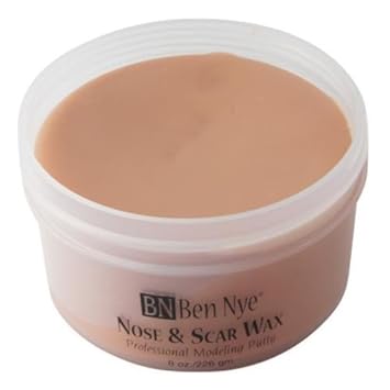 Ben Nye Nose And Scar Wax Professional Modeling Putty 8 Oz Jar