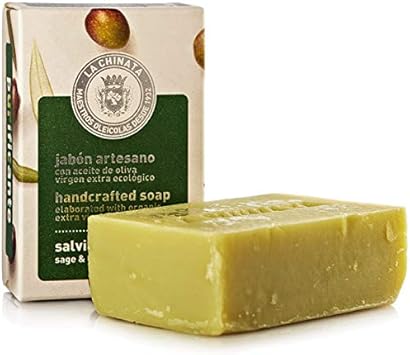 La Chinita La Chinata Handcrafted Soap Purifying Sage Lemongrass 100 Gr
