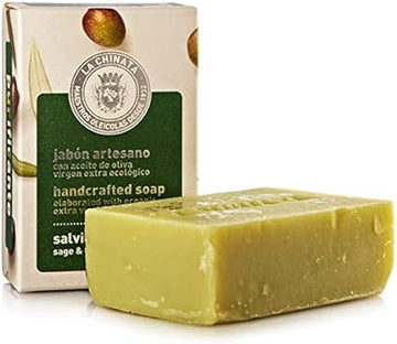 La Chinita La Chinata Handcrafted Soap Purifying Sage Lemongrass 100 Gr