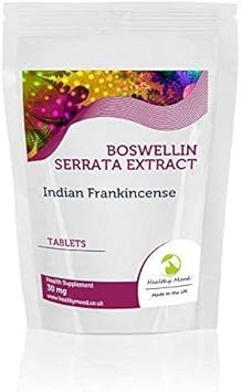 Boswellin Serrata 30mg Extract Indian Frankincense x180 Tablets HEALTHY MOOD