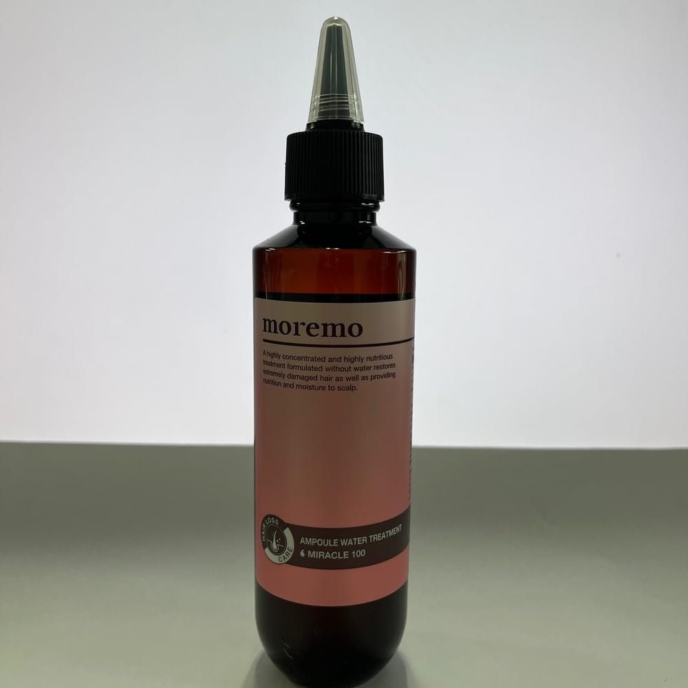Moremo: Ampoule Water Treatment Miracle 100, 200Ml: From Damaged To Hair Loss, High-Nutritive Ampoule, 100 Seconds Deep Care