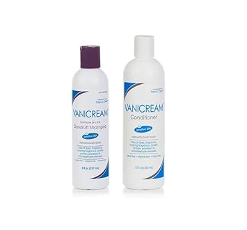 Vanicream Dandruff Shampoo - 8 Oz & Hair Conditioner - 12 Oz