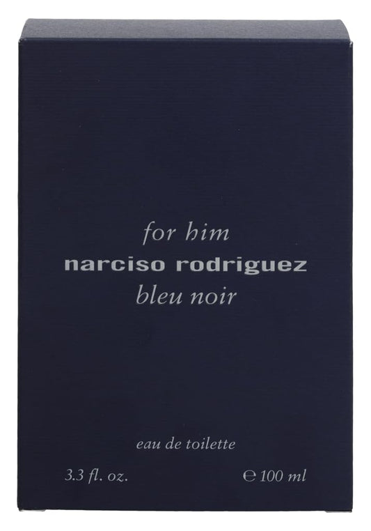 Narciso Rodriguez Him Bleu Noir Eau De Toilette Spray For Men, 3.3 Ounce
