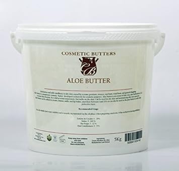 Mystic Moments | Aloe Vera Blended Butter 5Kg - Natural Cosmetic Butters Vegan GMO Free : Amazon.co.uk: Everything Else