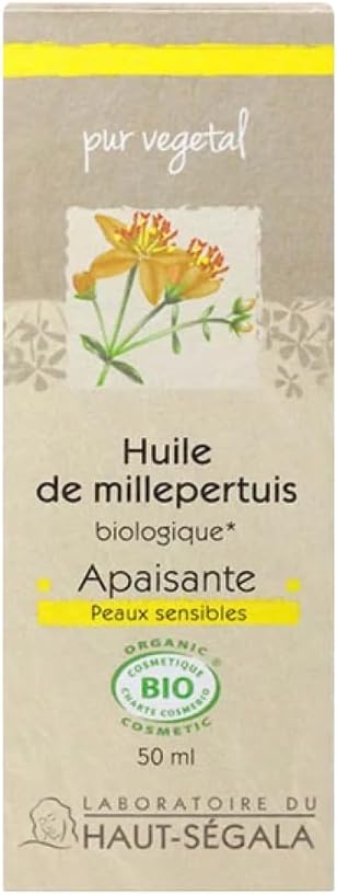 Laboratoire Du Haut-Segala Organic Virgin St. John'S Wort Oil, 50 Ml