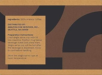 Amazon Brand - Solimo Dark Roast Coffee Pods, French Roast, Compatible with Keurig 2.0 K-Cup Brewers, 100 Count