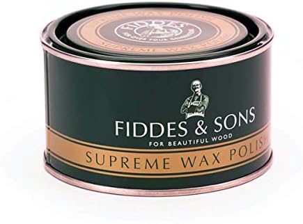 Fiddes & Sons Furniture Supreme Wax Polish - Rugger Brown : Health & Household