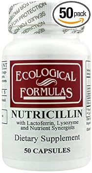 Ecological Formulas - Nutricillin 50 Caps [Health And Beauty]