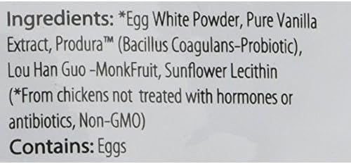 Julian Bakery Paleo Thin Protein Powder | Vanilla | Egg White | 21G Protein | 3 Net Carbs | Soy-Free | 1.92 Lbs | 30 Servings : Grocery & Gourmet Food