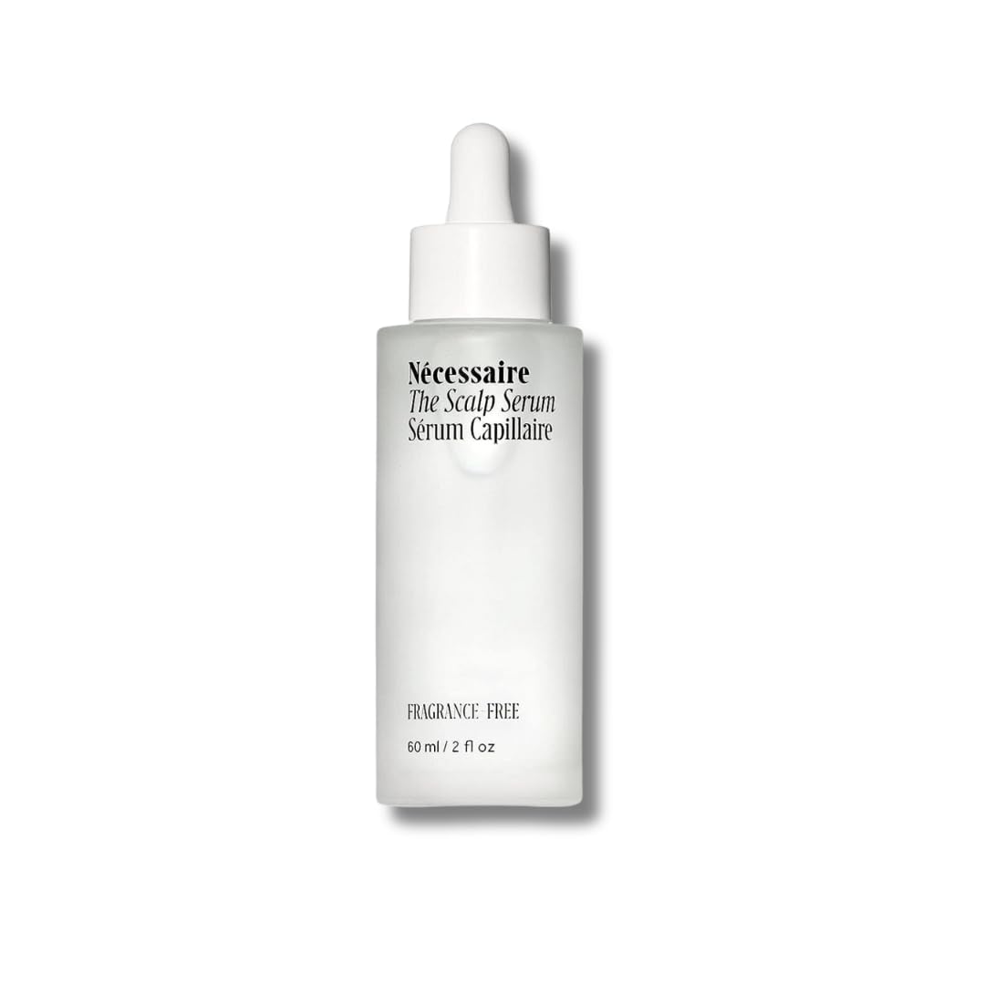 Nécessaire The Scalp Serum. 5% Capixyl™ + 1% Hyaluronic Acid For Fuller, Thicker, Healthier Hair. Fragrance-Free. Approved By The National Eczema Association. 2 Fl Oz