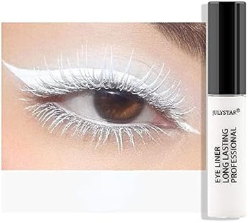 Julystar Eyeliner Color Waterproof Oil Proof Non Smudging Eyeliner Pencil (01#)