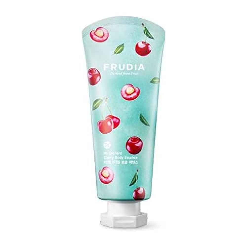 Frudia Welcos My Orchard Cherry Body Essence | Body Moisturizer & Body Cream For Women | Body Skin Care Products W/Essential Oils | Organic Body Lotion & Moisturizing Cream For Dry Skin (6.76 Fl. Oz)