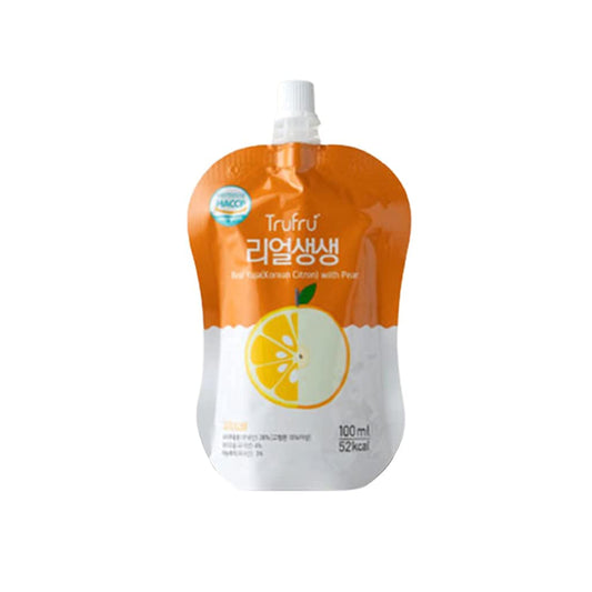 Pure Plan Trufru Real Yuja Juice 100Mlx15 Korean Citron Healthy And Beauty Juice Vitamin C