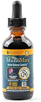MunoMax - Advanced Immune Support Supplement - Liquid Delivery for Better Absorption - Echinacea, Astragalus, Reishi, Goldenseal, Elderberry & More!