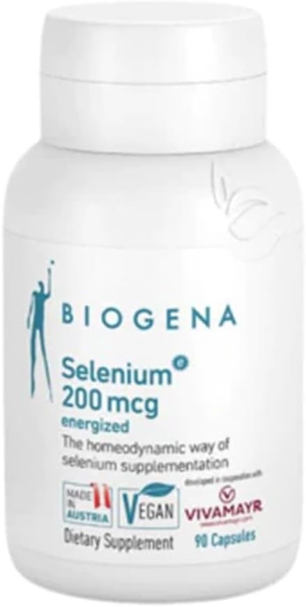 Biogena Selenium 200 mcg Energized - Antioxidant, Thyroid & Immune Sup