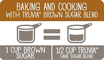 Truvia Brown Sugar Blend, Mix Of Natural Stevia Sweetener And Brown Sugar, 18 Oz Bag