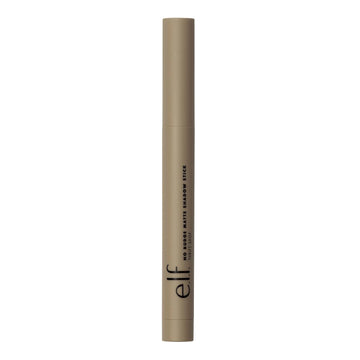 E.L.F. No Budge Matte Shadow Stick, One-Swipe Cream Eyeshadow Stick, Long-Wear & Crease Resistant, Matte Finish