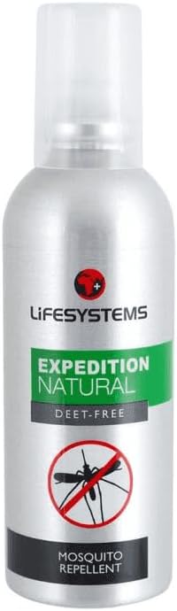 Lifesystems Insect Repellent Expedition Natural Mosquito Repellent Spray 100ml Ideal For Children Aged 6 Months +, Silver : Amazon.co.uk: Health & Personal Care