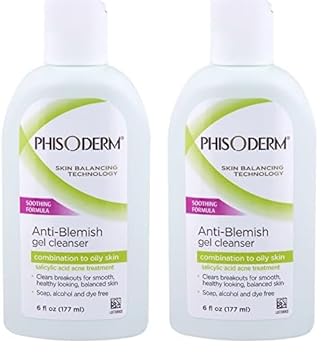 Phisoderm Anti-Blemish Gel Cleanser 6 Oz : Beauty & Personal Care