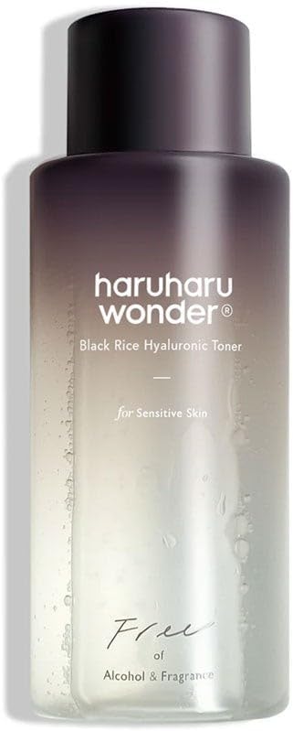 Haruharu Wonder Black Rice Hyaluronic Toner For Sensitive Skin 5.1 Fl.Oz, Alcohol Free, Fragrance Free, Deep Hydration, Glass Skin, Korean Skincare, Vegan, Cruelty-Free : Beauty & Personal Care