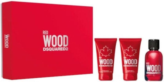 Dsquared2 Red Wood Edt 50 Ml + Sg 50 Ml + Bl 50 Ml (Woman)