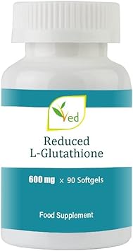Ved Reduced L-Glutathione Supplement 600 Mg 90 Softgel Capsule