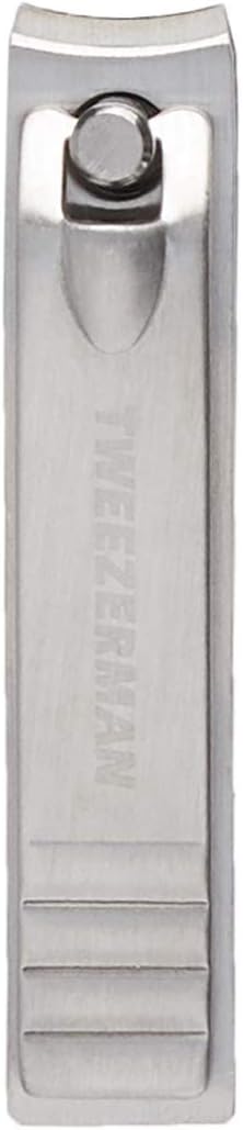 Tweezerman Stainless Steel Fingernail Clipper, Silver (Pack Of 2)
