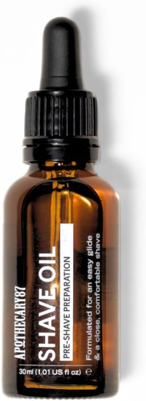 Apothecary 87 Shave Oil | Premium Formulation With Plant Extracts | Pre Shave Oil For Sensitive Skin | 30Ml