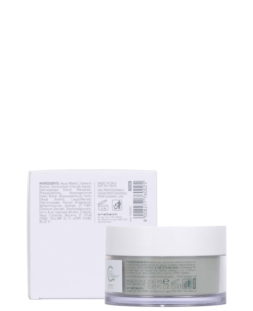 Fanola No More Hair Styling Mask - Frizz Control Hair Mask For Styling, Detangling & Nourishment - Innovative Hair Care Made With Natural Elements To Reduce Drying Time (6.76 Oz) : Beauty & Personal Care