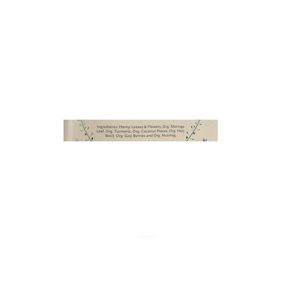Harney & Sons Hemp Moringa | Deep Sleep Wellness Blend With Hemp, Moringa, Holy Basil & Herbs, 10 Oz Bag