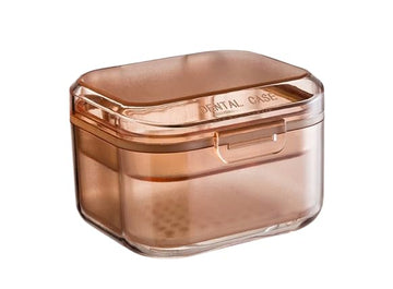 Dental Container Case, Dental Mouthguard Container, Waterproof Denture Boxes, Moldable Storage Box for Braces, Mouth Guard, Night Guard, Retainer boxes, Bath and Travel Case