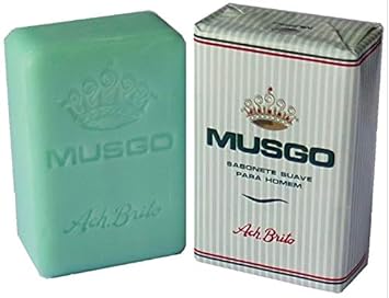 4X Ach. Brito Musgo Real Men Body Bath Vintage Toilet Soap 5.6 Oz