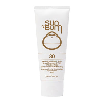 Sun Bum Mineral Spf 50 Sunscreen Lotion | Vegan And Hawaii 104 Act Compliant (Octinoxate & Oxybenzone Free) Broad Spectrum Natural Sunscreen With Uva/Uvb Protection | 3 Oz