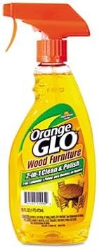 Orange Glo Wood Furniture Polish, 16 oz Spray Bottle : Health & Household