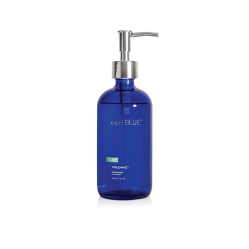 Capri Blue Hand Wash Soap - Liquid Luxury Hand Soap - Tropical & Fruity Scented Moisturizing Wash - Refillable Pump Bottle - No Added Gluten, Parabens, Or Sulfates (Volcano, 7.75 Fl Oz)
