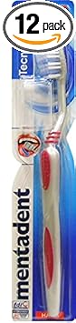12 x MENTADENT Tooth Brush Tecnic Clean Hard