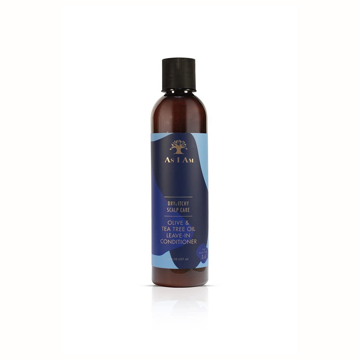 As I Am Dry & Itchy Scalp Care Leave In Conditioner - 8 Ounce - Enriched With Piroctone Olamine, Ceramides, Olive Oil, And Tea Tree Oil