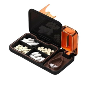 Pill Box Organizer Weekly, Pill Medicine Organizer Reminder Storage Box, Medicine organizer box, portable travel pill box, pill case for vitamins, Medicine, pills, supplements