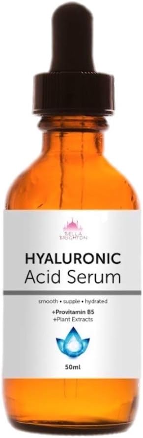 Bella Brighton Hyaluronic Acid Serum 25ml/50ml Anti Ageing Anti Wrinkle No Surgery Face Lift (Single 50 ml)
