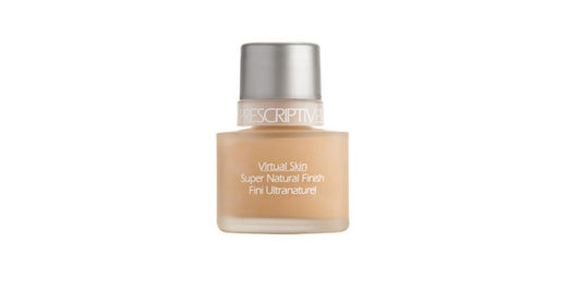 Prescriptives Virtual Skin Super Natural Finish Makeup Foundation 1Oz/30Ml - Real Sand 08 Warm : Beauty & Personal Care
