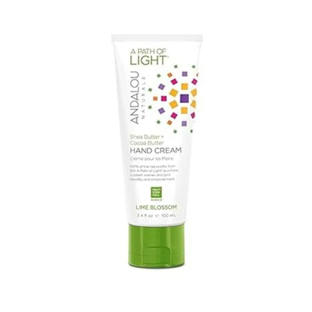 Andalou Naturals Lime Blossom Hand Cream, 3.4 Ounce : Beauty & Personal Care