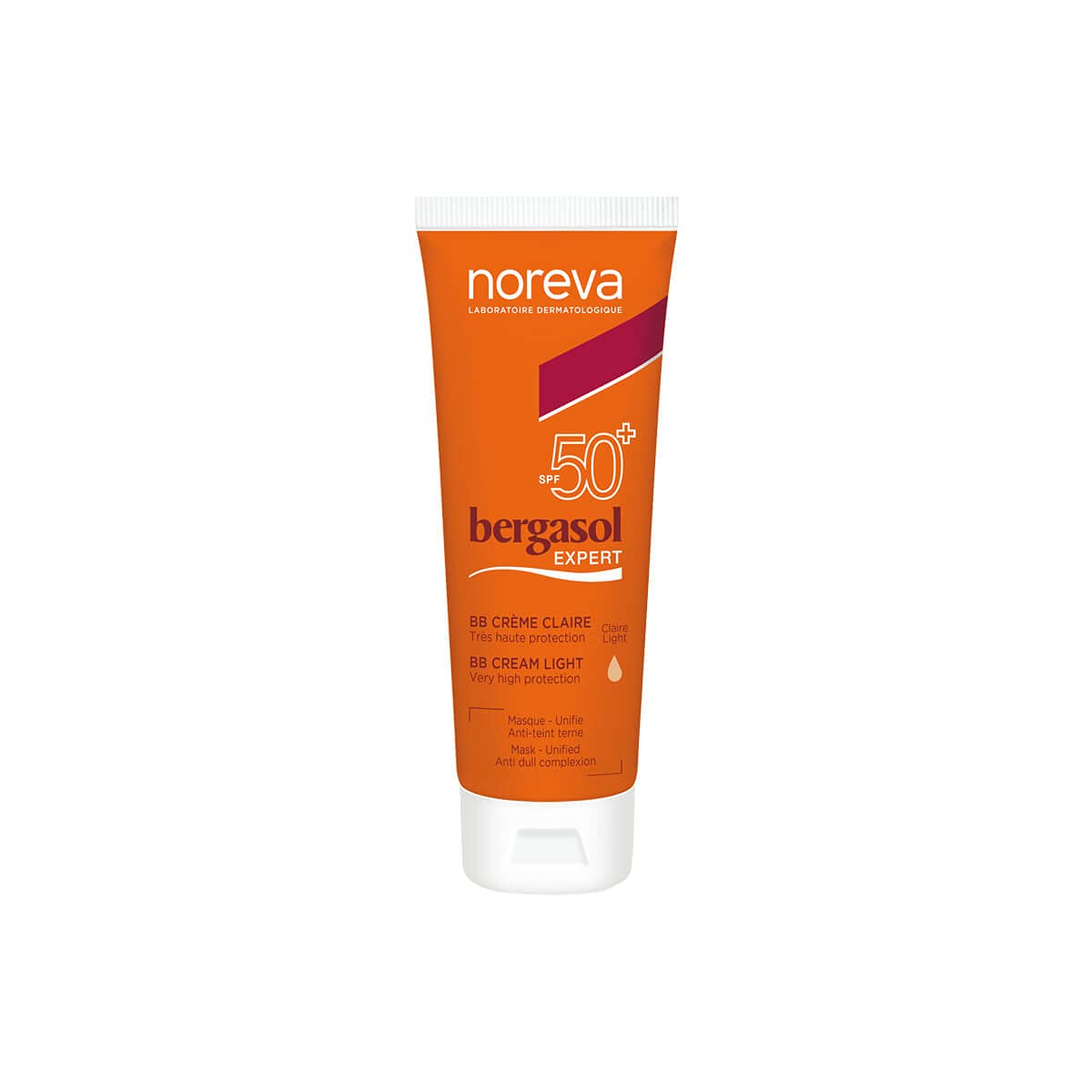 Noreva Bergasol Expert Bb Cream Light Spf 50+ 40Ml