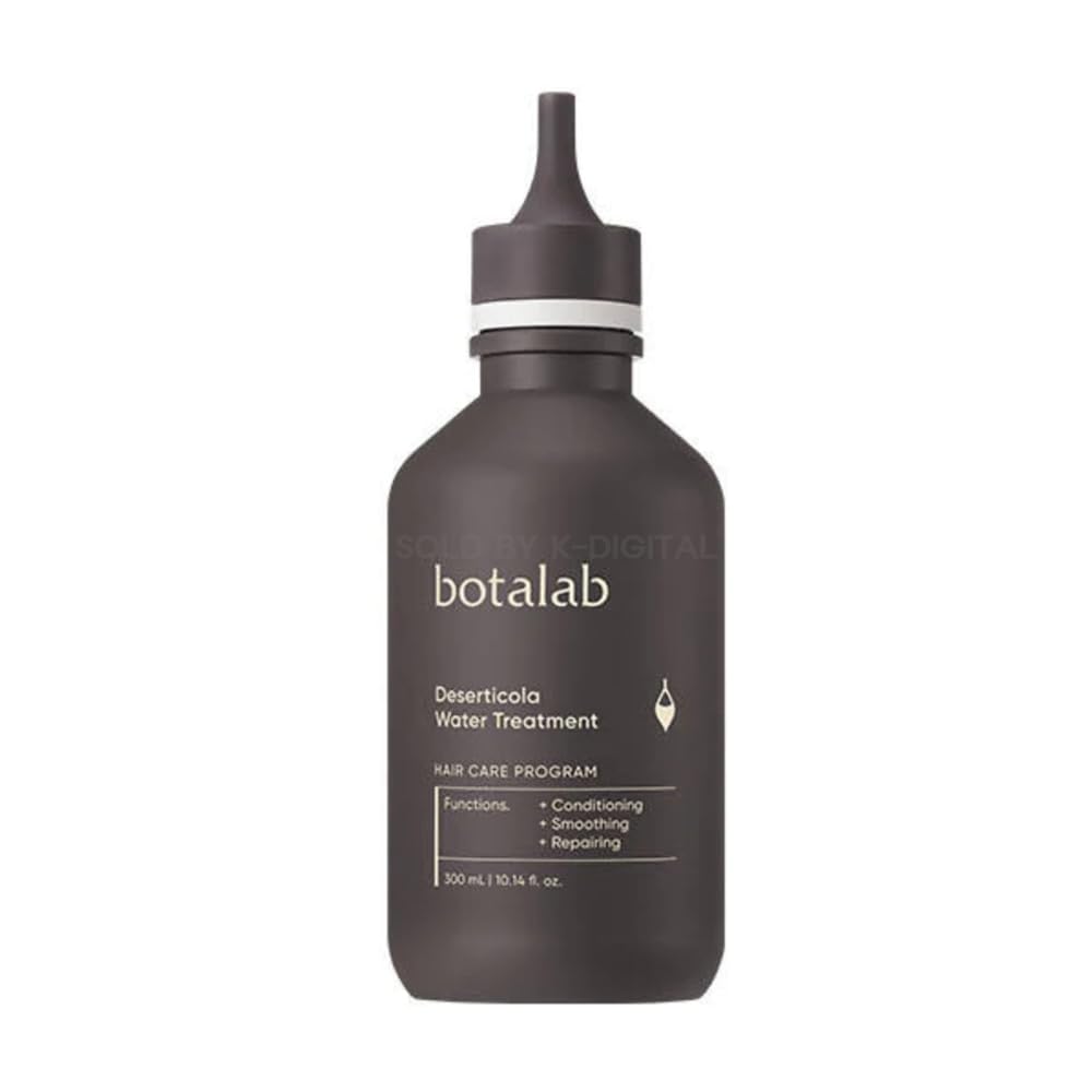 Botalab Korean Beauty Deserticola Water Treatment, Nutrition Boosts Naturally Sourced Ingredients, Wash-Off Type Highly Concentrated Water Treatment That Softens Rough Hair - 300Ml (10.14 Fl. Oz.)